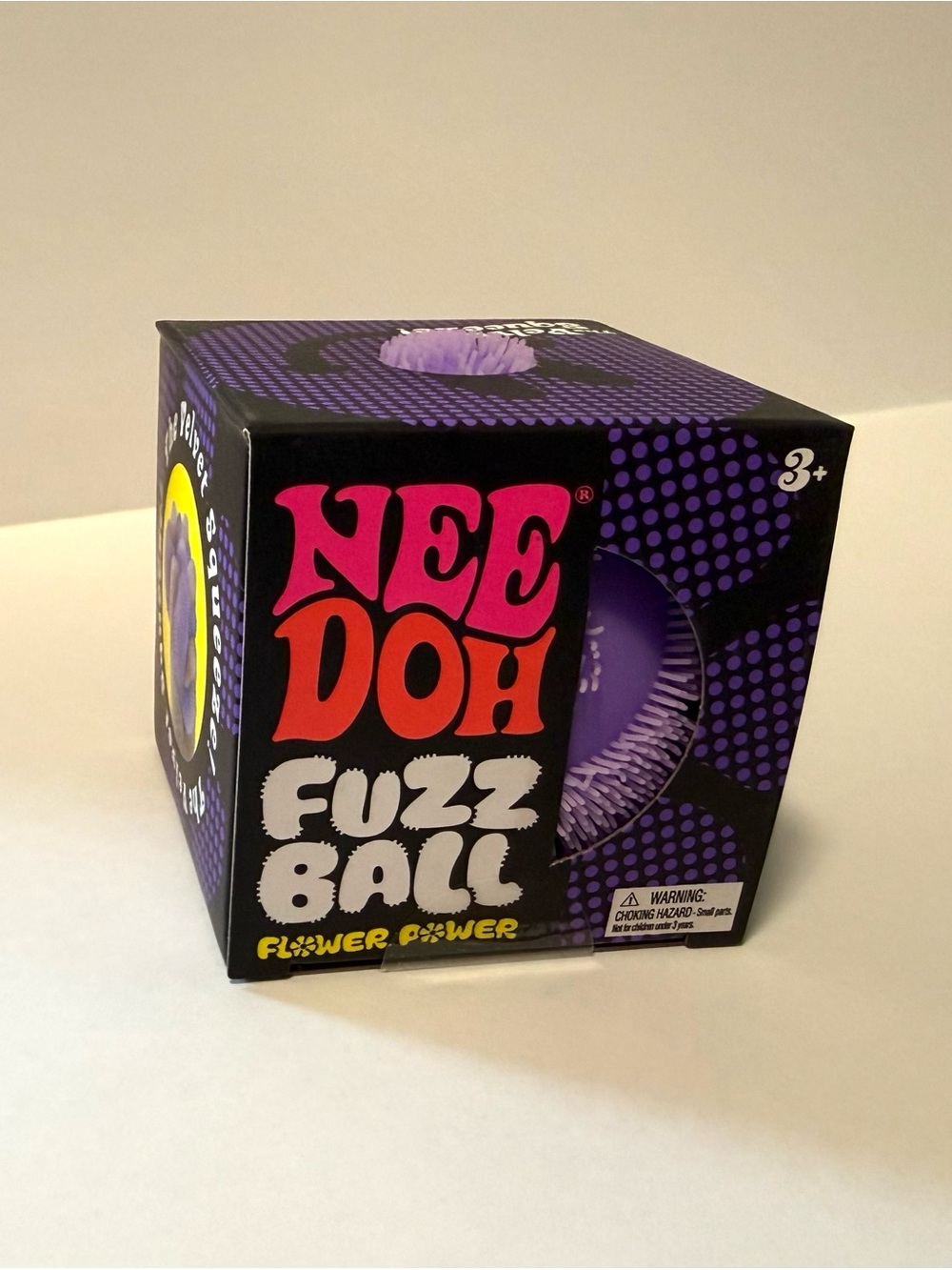 Needoh Fuzz Flower Power- Purple